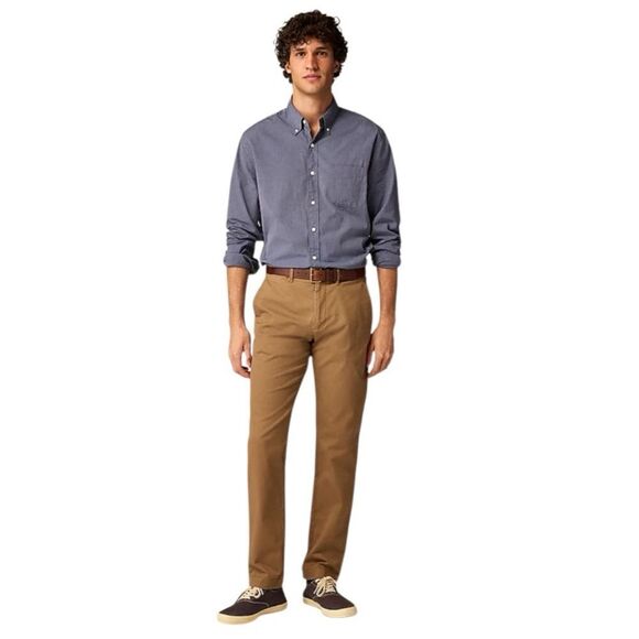 J. Crew Other - J Crew 770 Straight-fit stretch chino pant Mens Size 36 x 38 River Brown